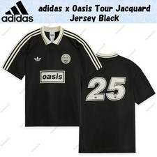 adidas x Oasis Tour Jacquard Jersey Black