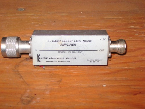KUHNE low noise 1296mhz preamplifier mku lna 132 AH-HEMT