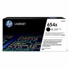 Image of Hp 654X Original High Yield Laser Toner Cartridge Black Pack 19500 Pages