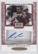 2021 Sage Premier Draft Auto Red Ronnie Perkins #A102 Auto 0nr3