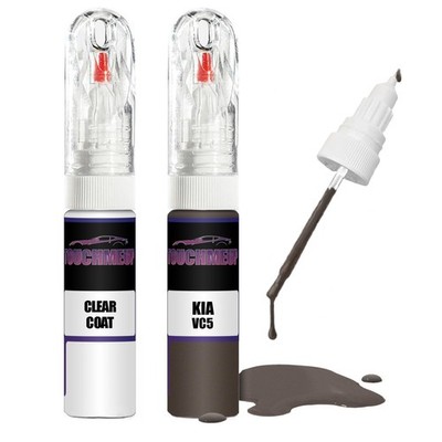 Lackstift für KIA COFFEE BEAN VC5 + Klarlack Pinsel Kratzer Fix Kit