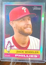 2025 Topps Heritage - Zack Wheeler #65 Chrome Refractor