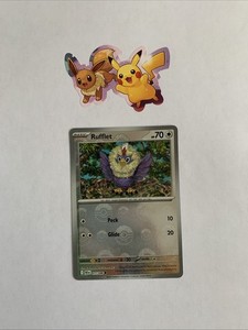 Pokemon TCG RUFFLET 077/086 SV Black Bolt Pokeball