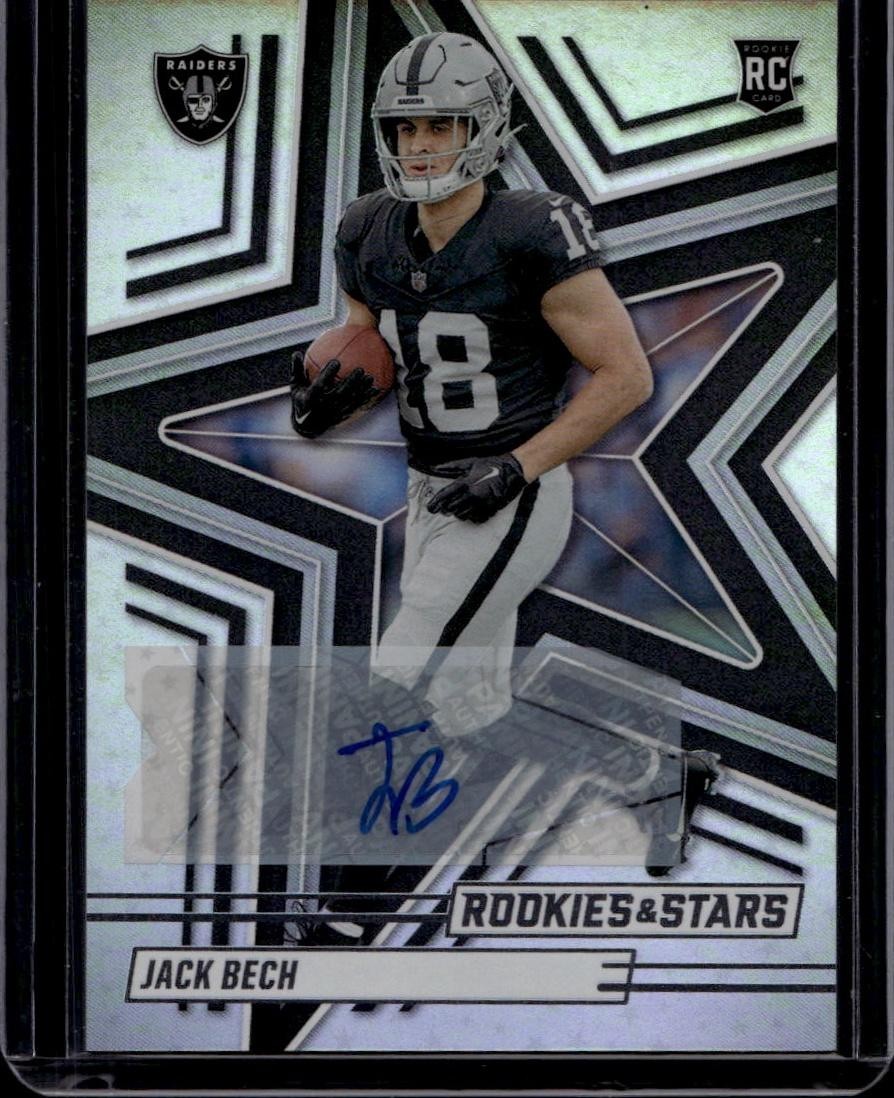 2025 Panini Rookies & Stars #128 Jack Bech Rookie Signatures