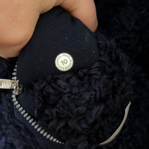 LULULEMON Oh So Sherpa Jacke True Navy Blau - Bild 8 von 8
