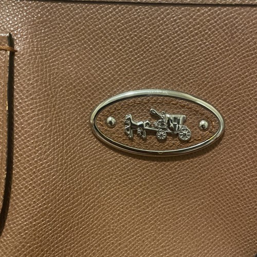 Coach F1482 Handtasche Beuteltasche Schultertasche Logo Leder braun GV gebraucht 8e5cab998120291 - Bild 6 von 14