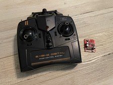 Radiocommande VOLANTEX et Récepteur  pour P51 Mustang 75cm (RC768-1)
