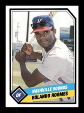 1989 CMC Nashville Sounds 22 Rolando Roomes BXCP30