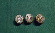 Lot 3 Bremen Public Schools Indiana Employee Service Award Brooch Pins Pinbacks