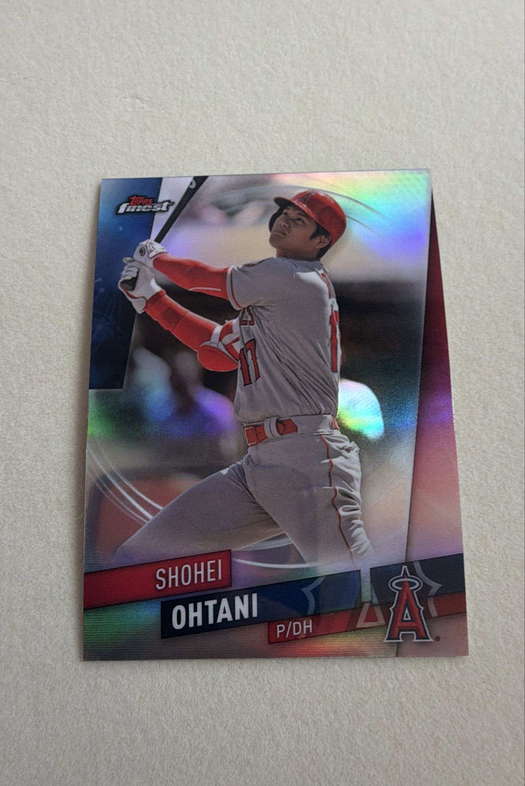 2019 Topps Finest - Shohei Ohtani #100 Refractor