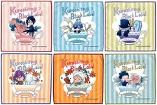 Black Butler Black Label POP UP STORE 6 Types Microfiber Towel Set