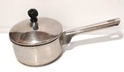 Used, Unbranded Set, 1-quart, 6-inch diameter, Stainless Steel Saucepan with Lid — photo 1