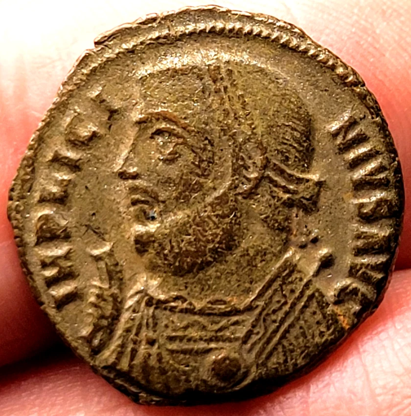 Moneda de bronce LICINIO I - IOVI CONSERVATORI - ANTIOQUÍA COMO NUEVA 308 - 324 Foto 2 de 2