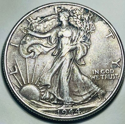 1944 Walking Liberty Half Dollar 50 Cent DDO & DDR Multi Errors | eBay