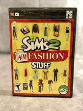 The Sims 2 H M Fashion Stuff PC Game Expansion Pack 2007 Complete With Manual