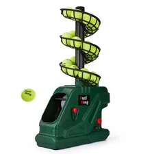 Enhance Tennis Skills Anywhere with Furlihong Adjustable Ball Launcher