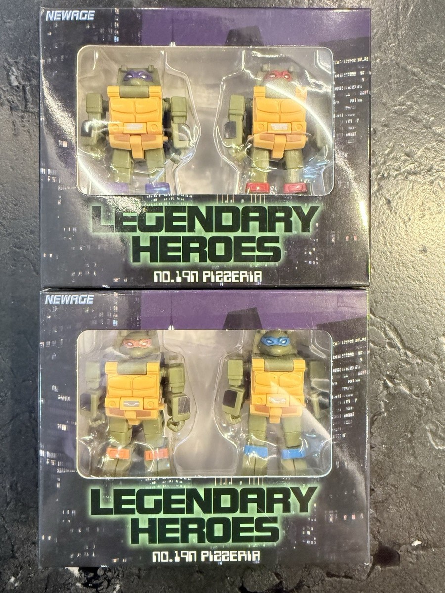NewAge Legendary Heroes NA-H19n PIZZERIA TMNT Teenage Mutant Ninja