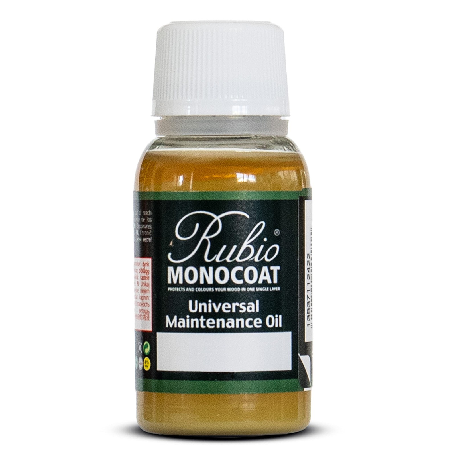 Rubio Monocoat Universal Maintenance Oil, 20ml Sample, Pure, Satin Sheen