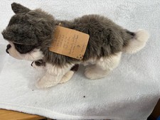 DEMDACO WOLF/SIBERIAN HUSKY MOM BABY PLUSH 12"