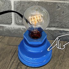 Touch Control Table Vintage Desk Lamp Small Industrial Touch Light Bedside Di...