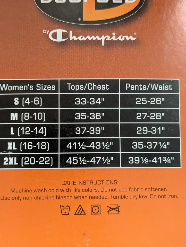 Pantalones térmicos Champion KEW4 Duofold Varitherm para mujer Expedición más cálidos Foto 4 de 4
