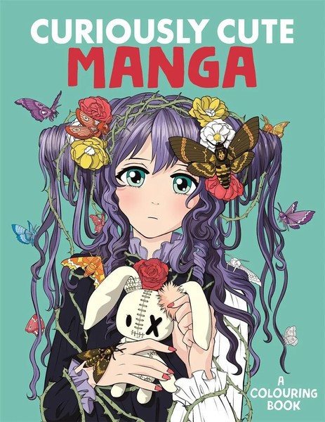 Curiously Cute Manga | A Colouring Book | Desti (U. A.) | Taschenbuch | LOM Art-image