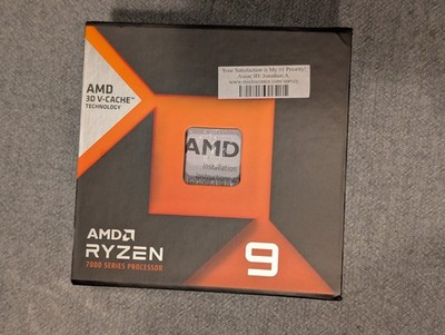 [BOX ONLY] AMD Ryzen 9 7950X 3D 5.70GHz CPU Box (No Processor/CPU included)