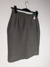 NEW St MICHAEL Pencil Skirt Checked Office Size M/10