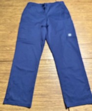 NAVY SCRUB PANTS BUTTERSOFT STRETCH SIZE S MISSES COMFY