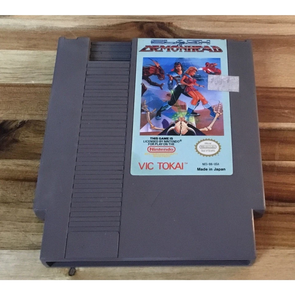 Clash at Demonhead (Nintendo Entertainment System, NES, 1990) Auténtico, En muy buena condición. Foto 2 de 4