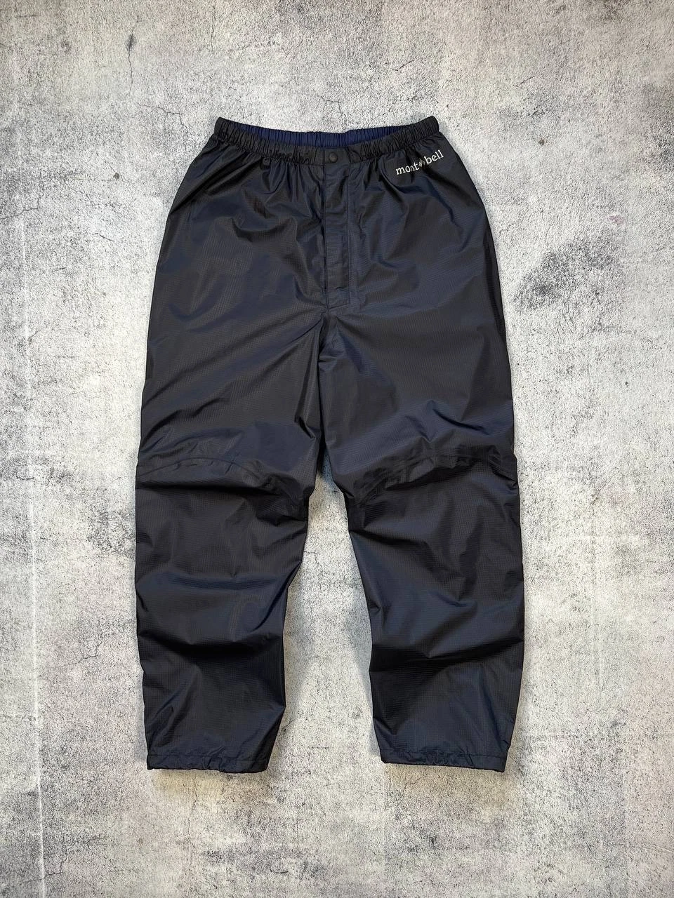 Vintage Montbell Japan GORE-TEX XCR Black Shell Pants Men’s Size L Gorpcore