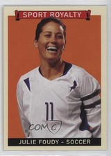 2008 Upper Deck Goudey Sport Royalty Julie Foudy #296 0bt4