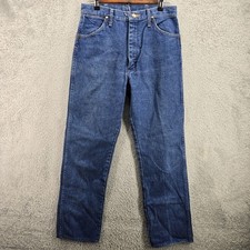 Wrangler Jeans Womens 9x32 Blue Vintage Cowboy Cut Slim Fit Made in USA 14MWZG