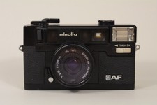 Minolta Hi-Matic AF 35mm Film Point  Shoot Camera - as is