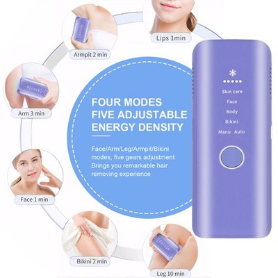 IPL Laser Hair Removal Device Ice-Cooling Painless Hair Remover 5
