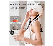 Electric Head Massager Hot Compress Levels Head Eye Massager