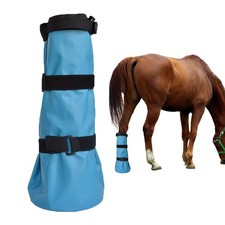 Hoof Soaking Boot Easy Use with EVA Pad and 2 Elastic Bands for Horses
