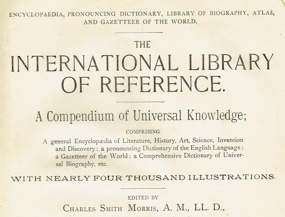 Mapa a color de la Biblioteca de Referencia de 1899, fechado en la impresión Estado de Vermont Foto 4 de 4
