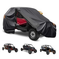 UTV Cover 4-6 Seater, Outdoor Waterproof Windproof Cover with Zipper Fit for
