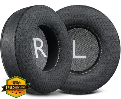 SOULWIT 90mm mesh earpads for Pioneer HDJ MF Black