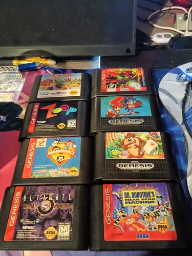 Sega Genesis Game 8 Cart  Bundle (Details on Description)