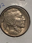 1913 Buffalo Nickel Variety 1  Raised - XF/AU - $1.99 Shipping