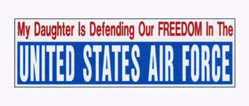 UNITED STATES AIR FORCE Decal 3 X 9 Decal USAF - Picture 3 of 13