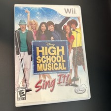 High School Musical Sing It Complete w/ Manual - Nintendo Wii