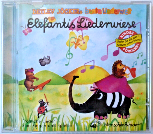 ELEFANTIS LIEDERWIESE Kinder CD - Kinderlieder - Detlef Jöcker