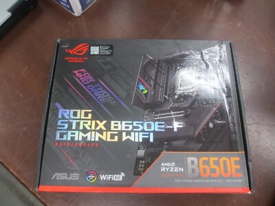 ASUS - ROG STRIX B650E-F GAMING WIFI (Socket AM5) AMD B650E ATX DDR5 Wi-Fi 6E...