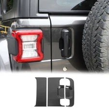 Tailgate Door Handle Panel Decor Cover Trim for 18+ Jeep Wrangler JL Accessories