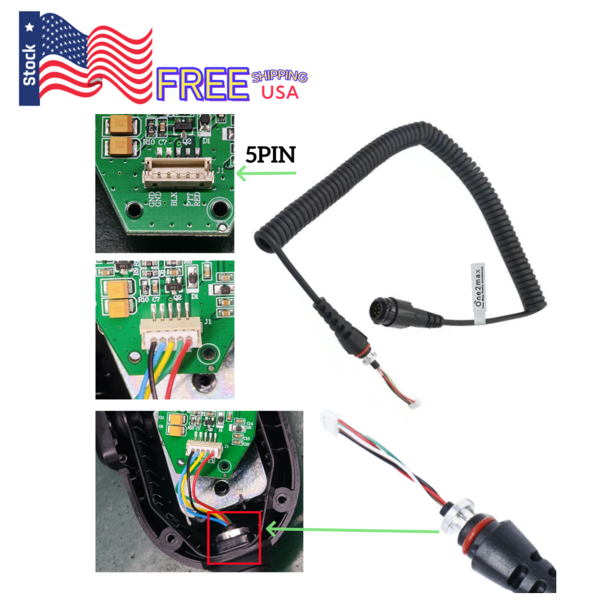 Microfono RMN5052A Per Motorola XPR4300 XPR4350