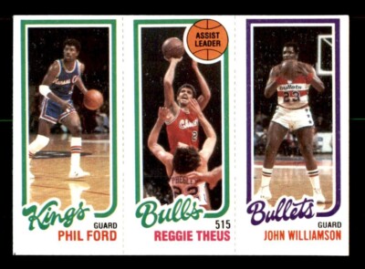 1980 Topps Basketball #60 Ford Theus Williamson EX/MT *e3