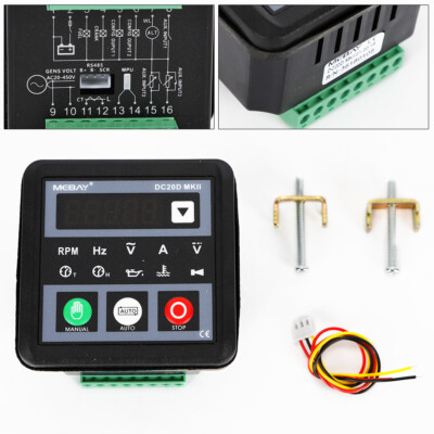 DC20D MKII Genset Controller Module for Gasoline Engine Generator NEW